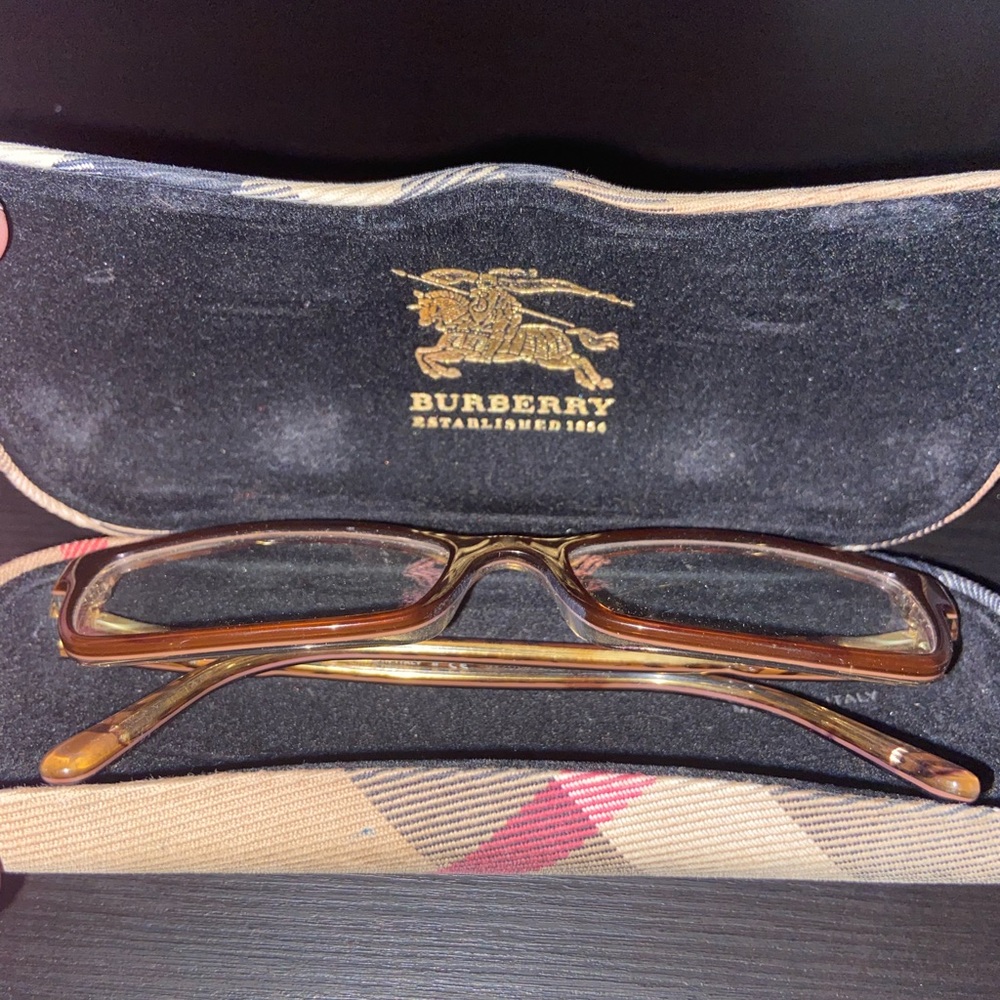 Burberry Prescription Glasses and Case 2004
